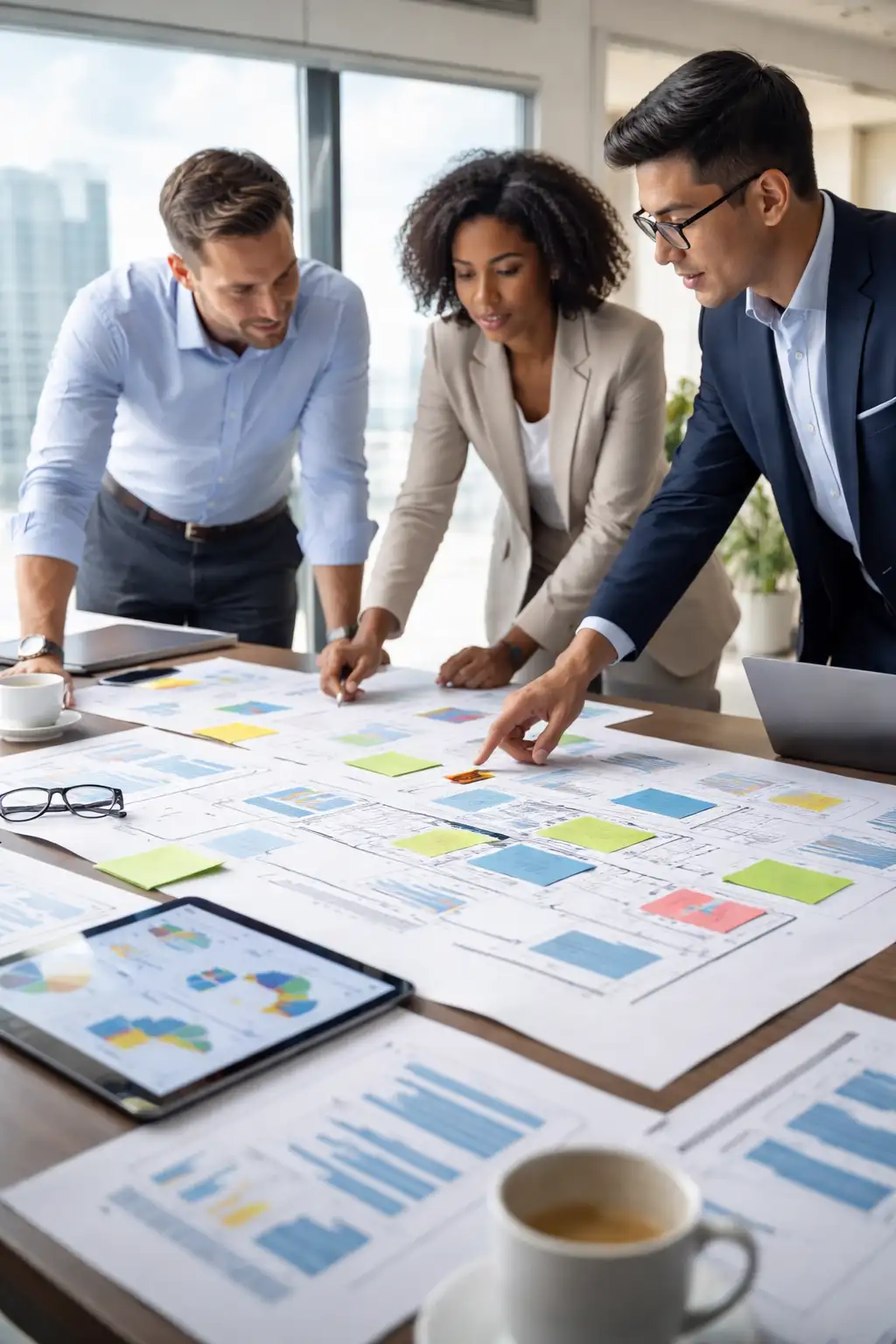 Business process optimization and SOP development workflows