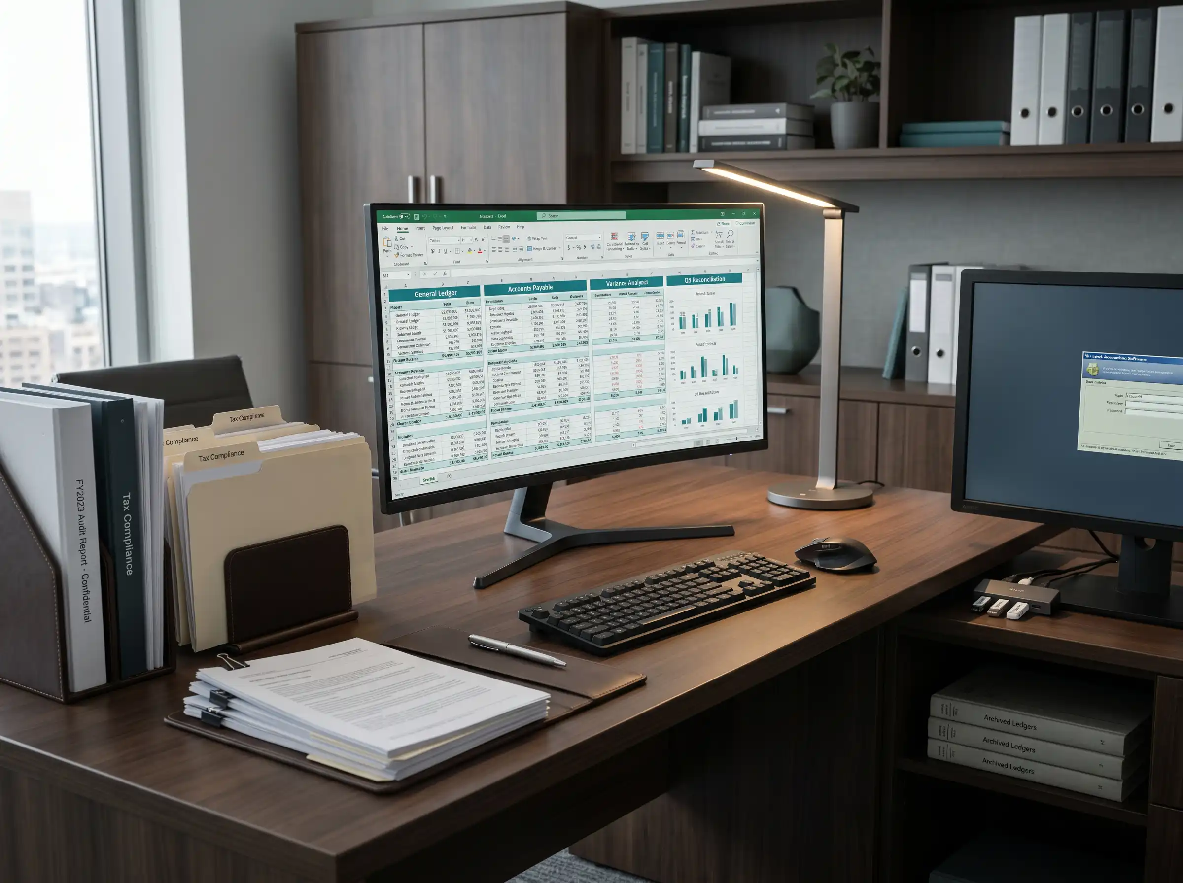 Fragmented Financial Records in financial systems and accounting operations